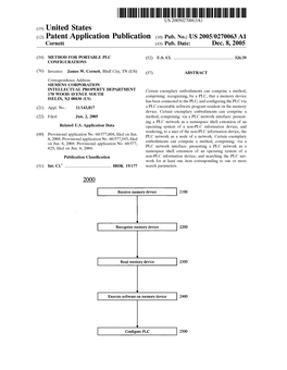 (12) Patent Application Publication (10) Pub. No.: US 2005/0270063 A1 Cornett (43) Pub