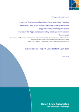Environmental Report Consultation Document