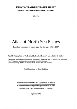 Atlas of North Sea Fishes