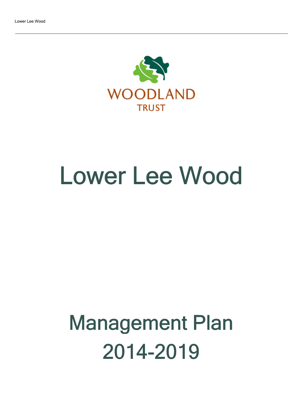 Lower Lee Wood
