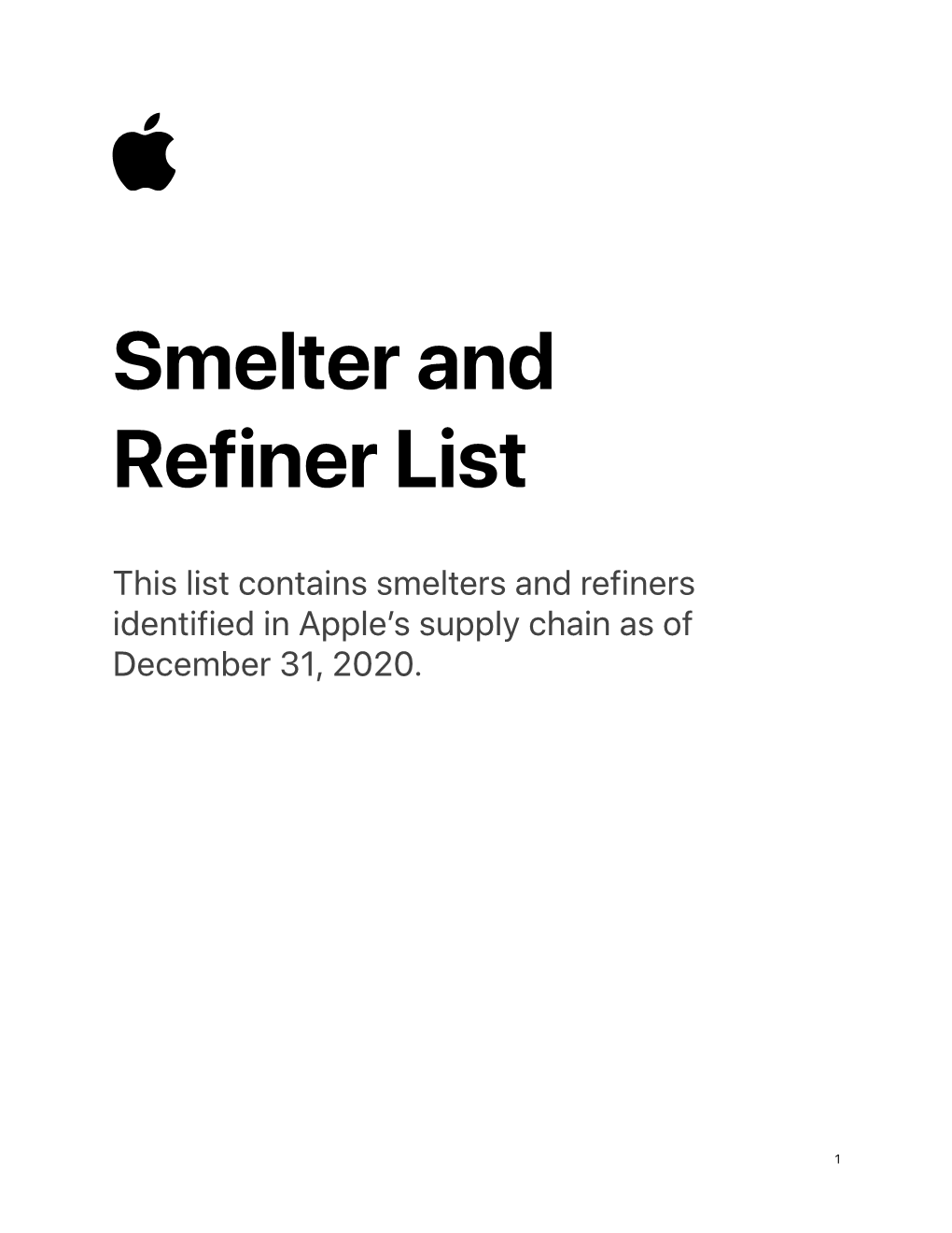 Apple-Smelter-And-Refiner-List Version 2021