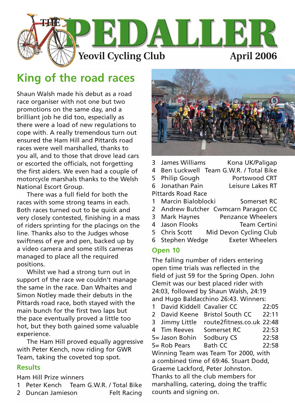 King of the Road Races