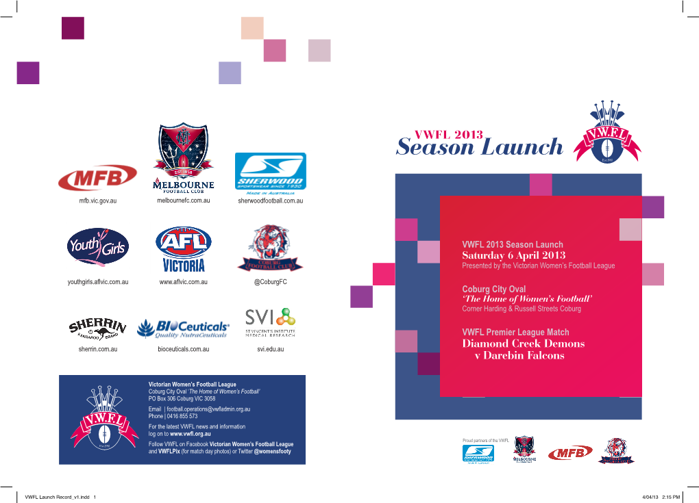 Season Launch