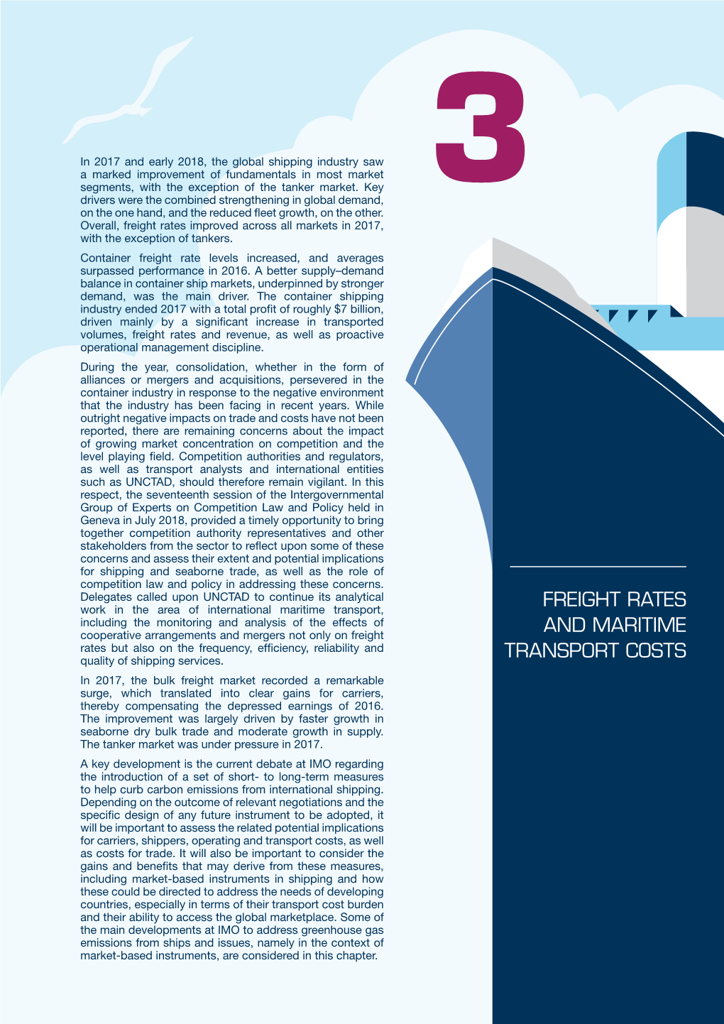 Freight Rates and Maritime Transport Costs