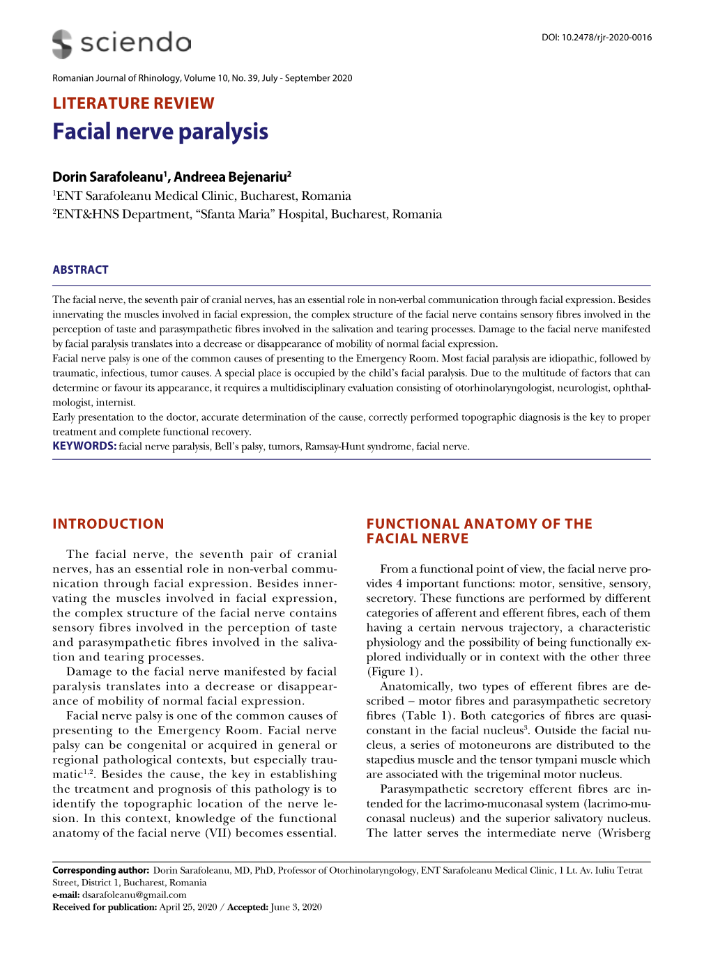 Facial Nerve Paralysis Renală Şi Hepatică: Nu Există Date Privind Experienţa Clinică La Pacienţii Cu InsuCienţă Renală Şi Hepatică