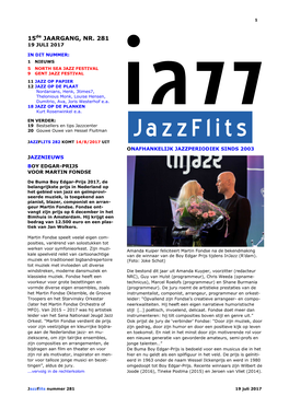North Sea Jazz Festival 9 Gent Jazz Festival