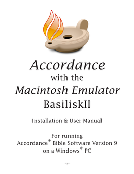 Accordance with the Macintosh Emulator Basiliskii