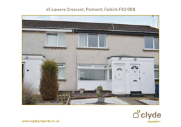 45 Lawers Crescent, Polmont, Falkirk FK2 0RQ