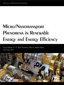 Micro/Nanotransport Phenomena in Renewable Energy and Energy Efficiency