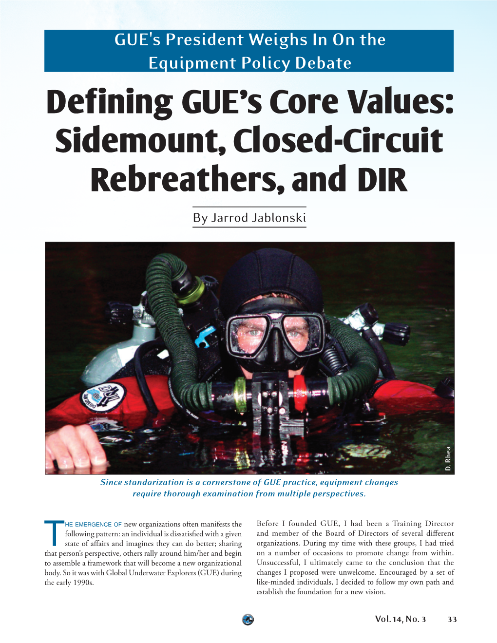 Defining GUE's Core Values