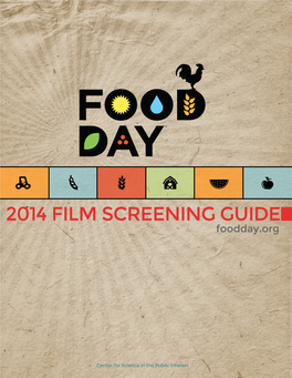 Film Screening Guide Table of Contents