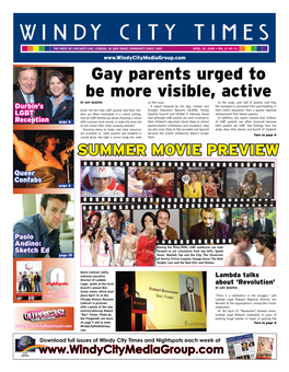 Gay Parents Urged to Be More Visible, Active by AMY WOOTEN on the Issue