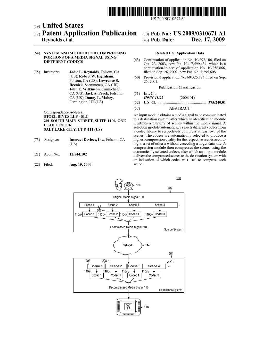 (19) United States (12) Patent Application Publication (10) Pub