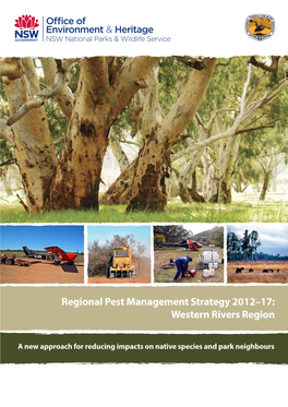 Regional Pest Management Strategy 2012–17: Western Rivers Region