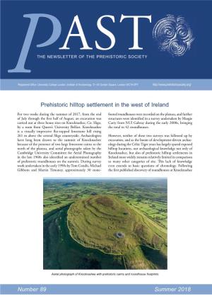 Prehistoric Hilltop Settlement in the West of Ireland Number 89 Summer