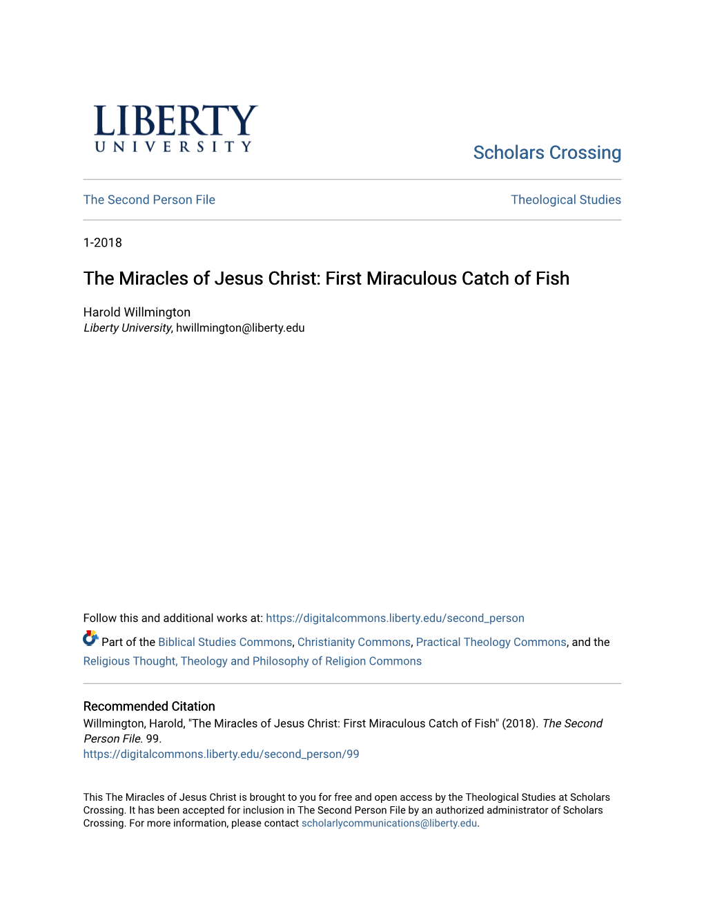 The Miracles of Jesus Christ: First Miraculous Catch of Fish