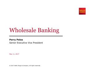 Wholesale Banking Presentation (PDF)