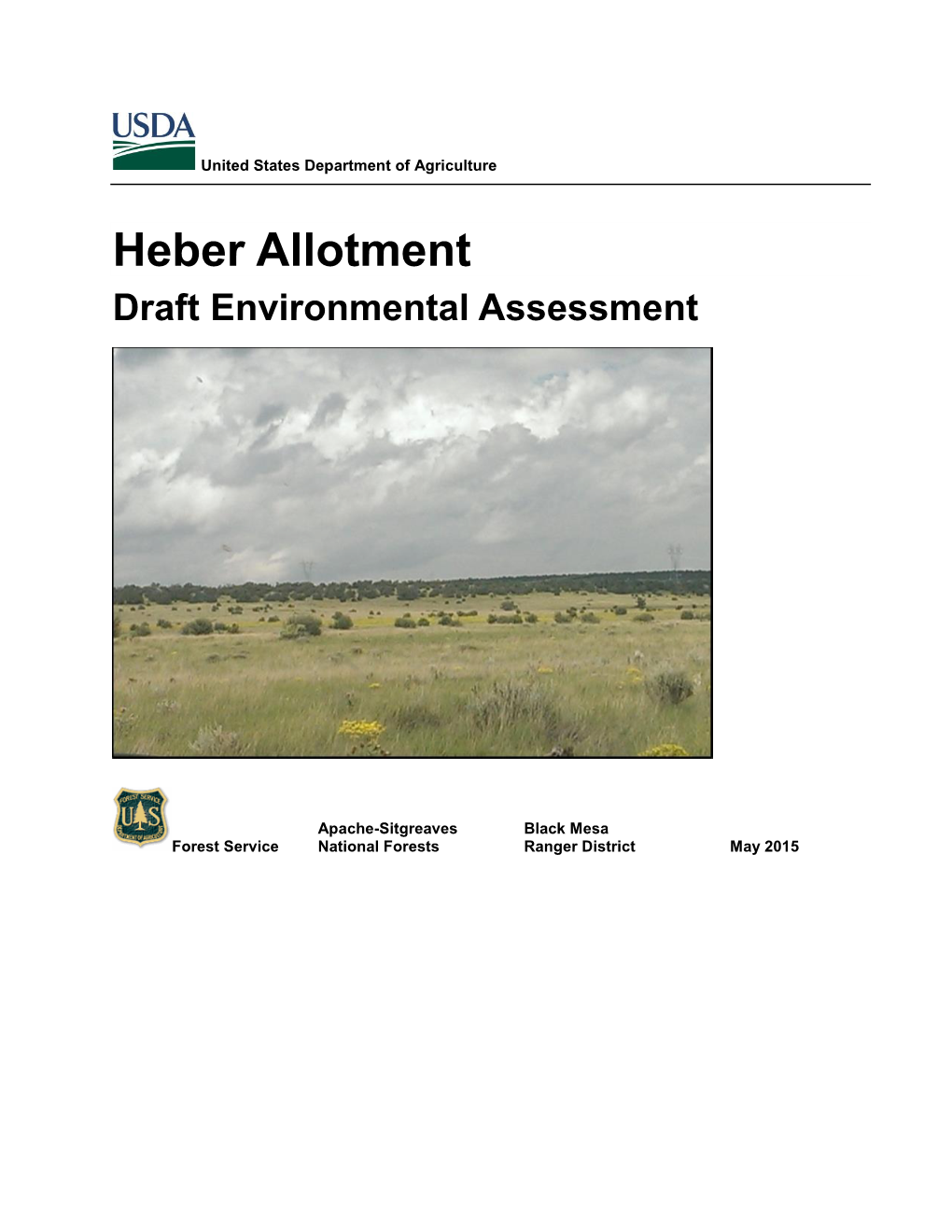 Heber Allotment Environmental Assessment