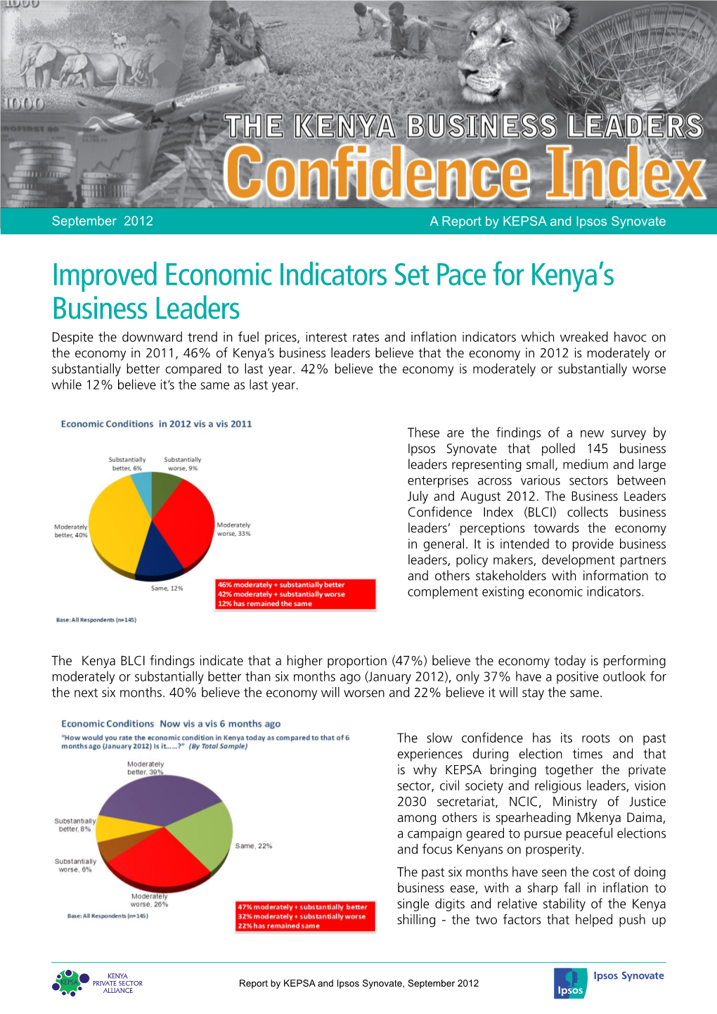 Improved Economic Indicators Set Pace for Kenya's Business Leaders