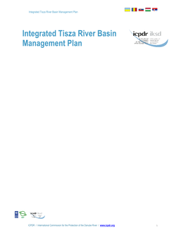 Integrated Tisza River Basin Management Plan