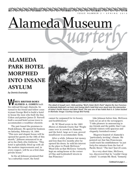 Alameda Park Hotel Morphed Into Insane Asylum by Dennis Evanosky