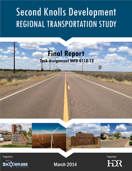 Second Knolls Development REGIONAL TRANSPORTATION STUDY