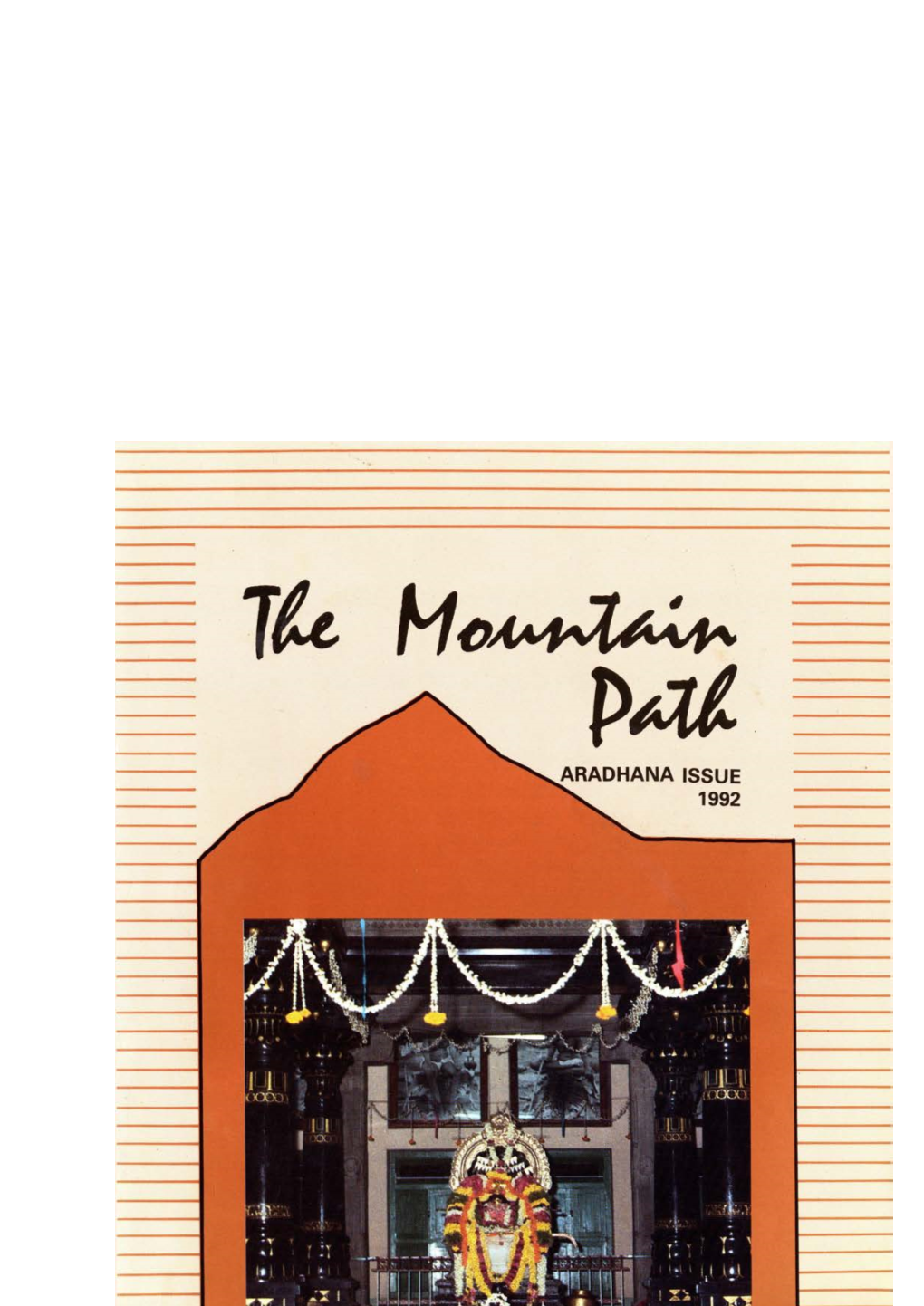 The Mountain Path Vol. 29 No. 1‑2, Aradhana 1992