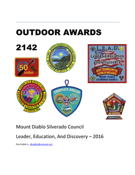 Outdoor Awards 2142