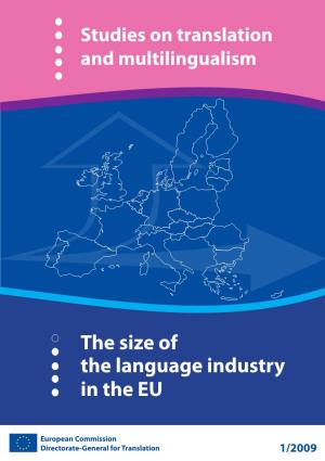 Study on the Size of the Language Industry in the EU