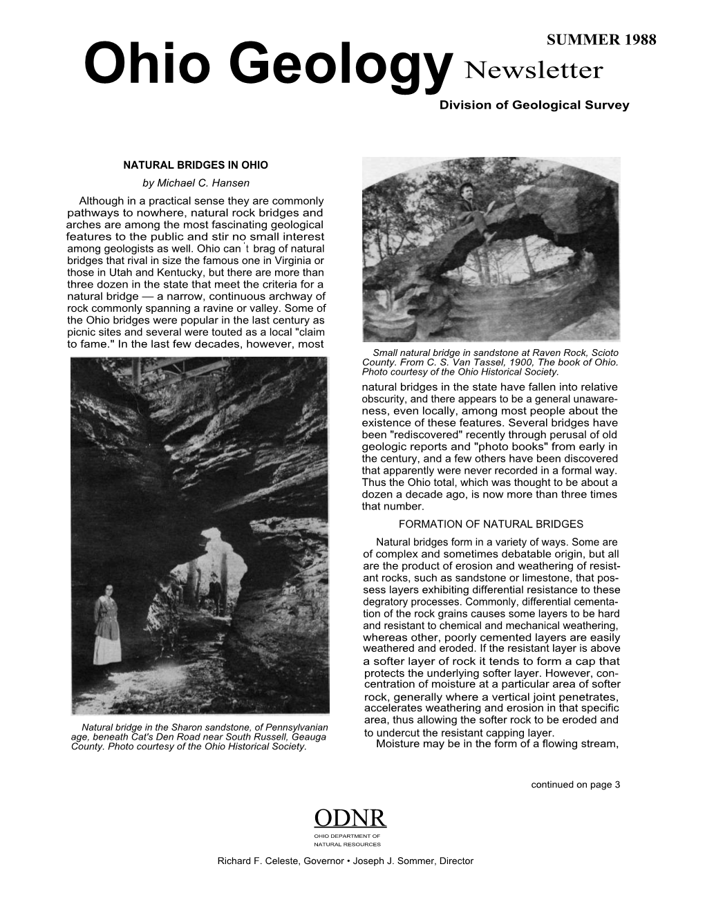 Ohio Geologynewsletter