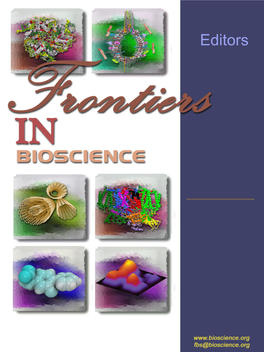 Editors FRONTIERS in BIOSCIENCE MEMBERS