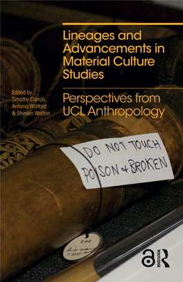Perspectives from UCL Anthropology