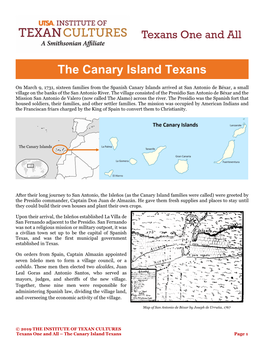 The Canary Island Texans