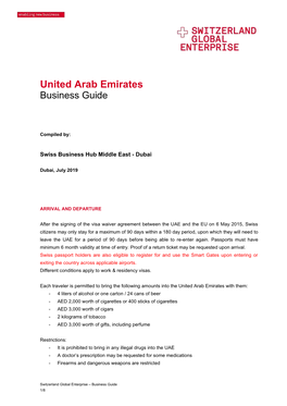 United Arab Emirates Business Guide