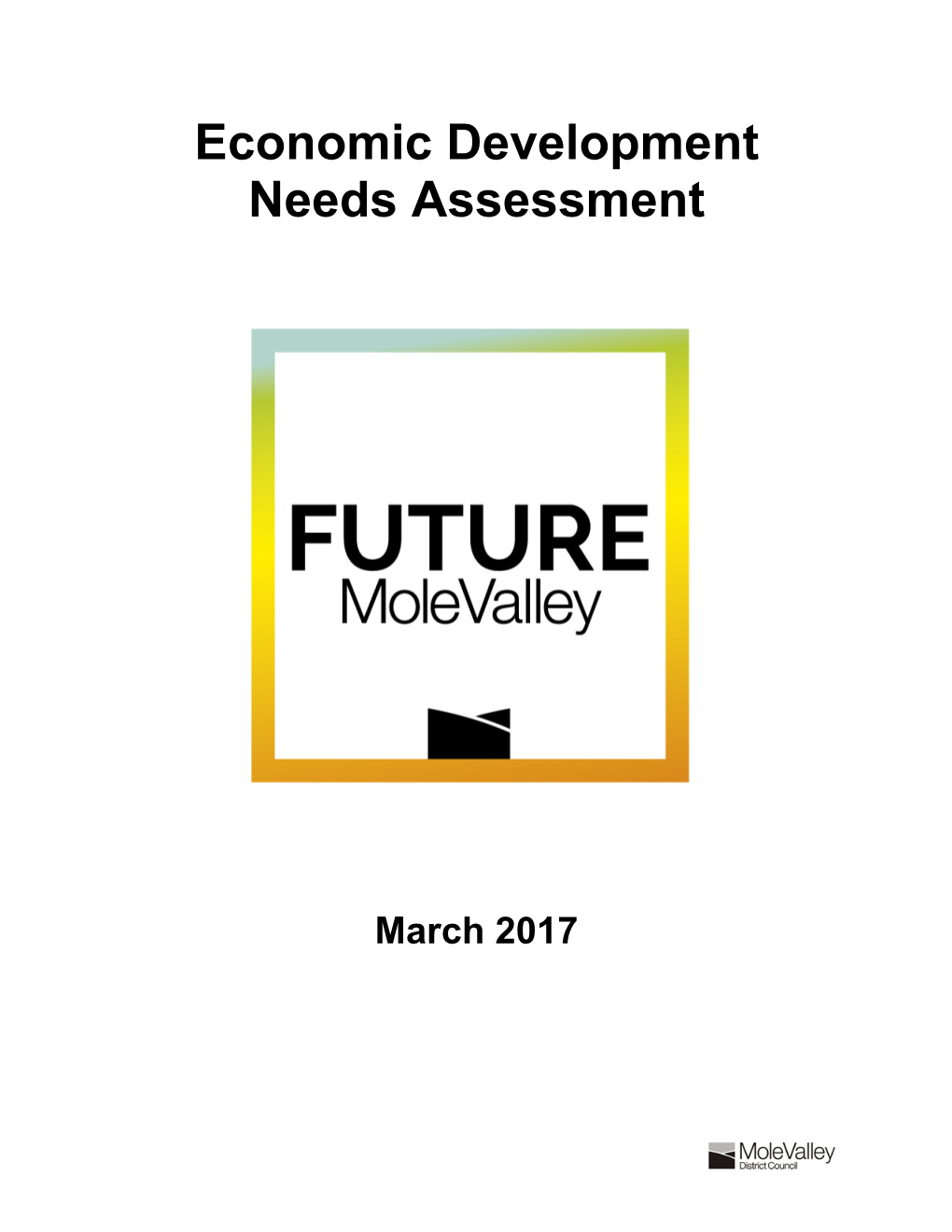 Economic Development Needs Assessment