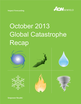 October 2013 Global Catastrophe Recap 2 2