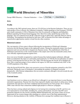 World Directory of Minorities