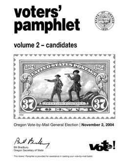 Volume 2 – Candidates