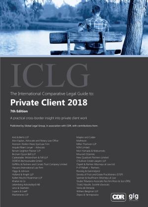 Private Client 2018 7Th Edition
