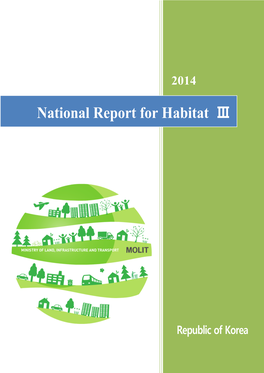 National Report for Habitat Ⅲ