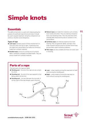Simple Knots