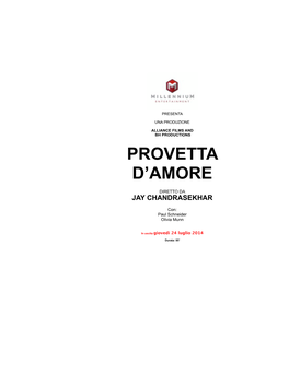 ITA Pressbook Provetta D'amore