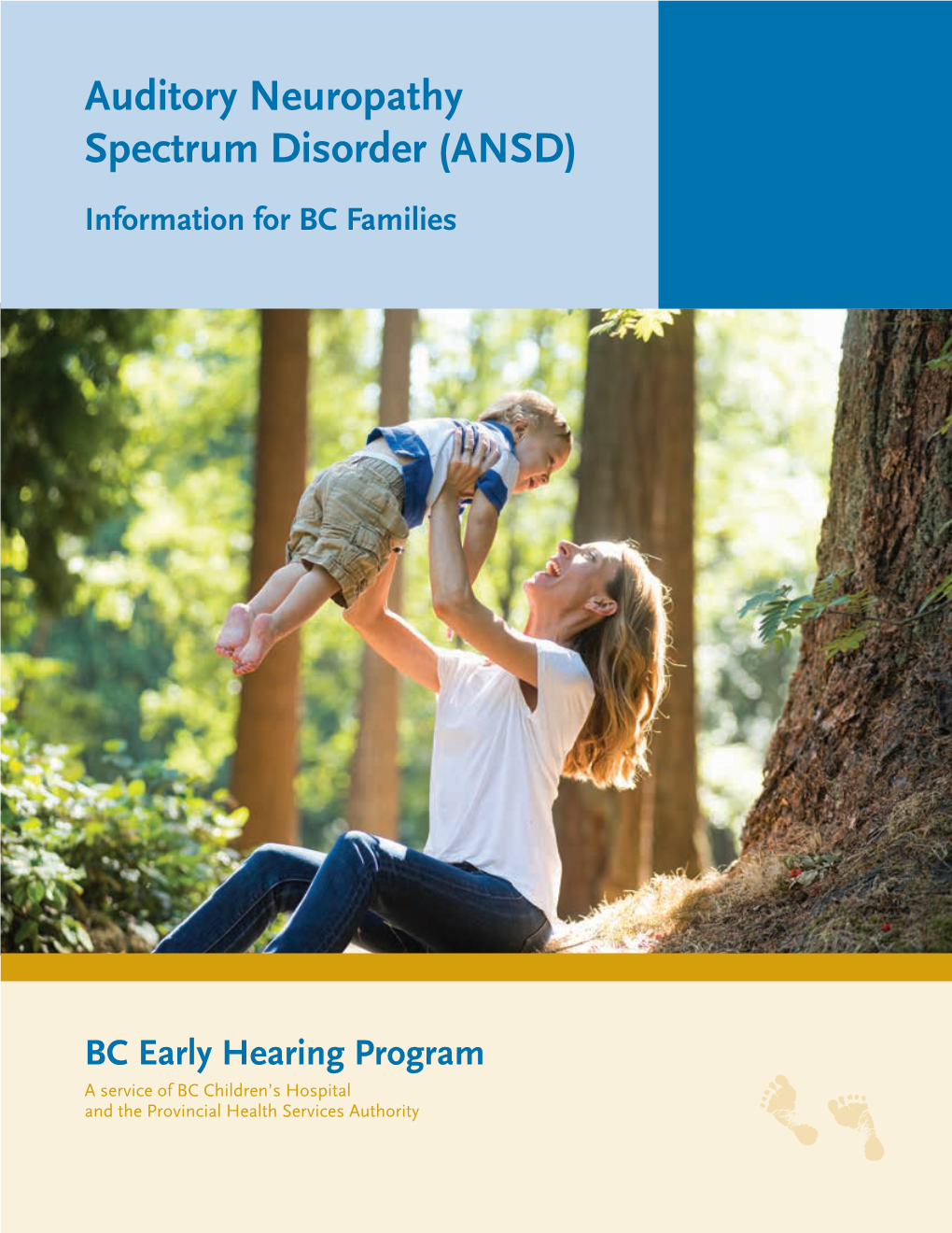 Auditory Neuropathy Spectrum Disorder (ANSD) Information for BC Families