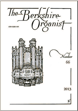 The Berkshire Organist 2013 (12.2MB)