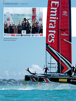 Emirates Team New Zealand Relies on PC-Based Control and Ethercat in America’S Cup Contest