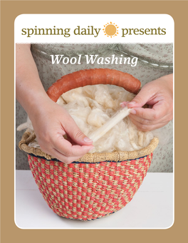 Spinning Daily Presents Wool Washing