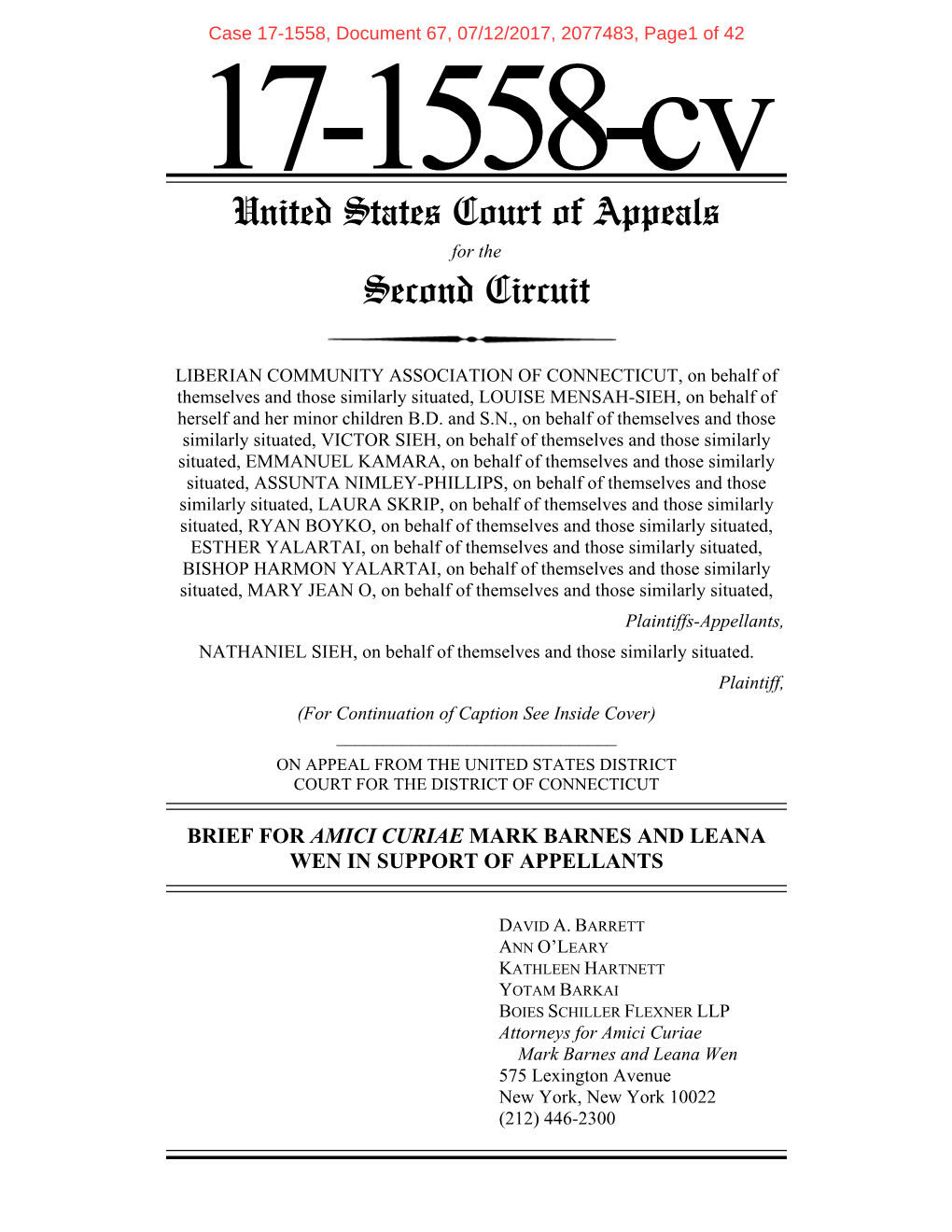 United States Court of Appeals Second Circuit