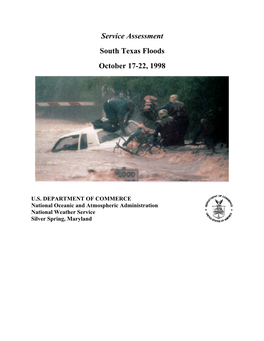 Service Assessment South Texas Floods October 17-22, 1998