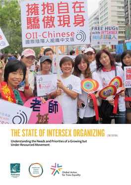 The State of Intersex Organizing (2Nd Edition)