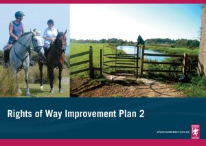 Rights of Way Improvement Plan 2